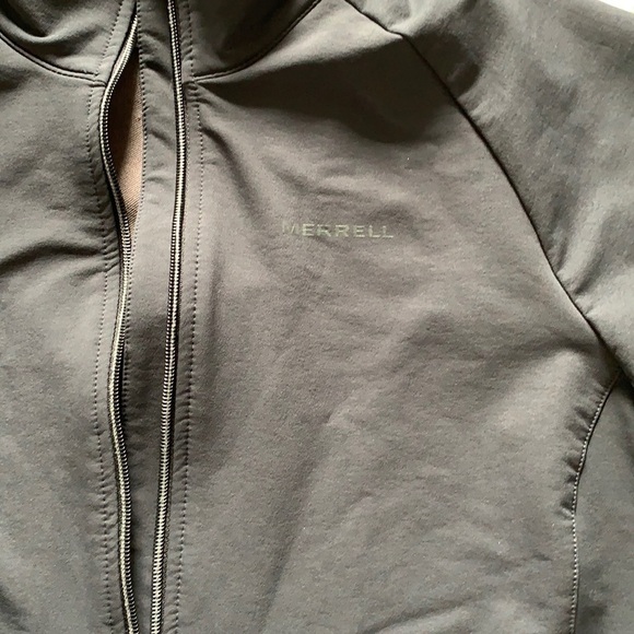 Merrell Soft Shell Jacket fully zip black outdoor - Picture 3 of 13